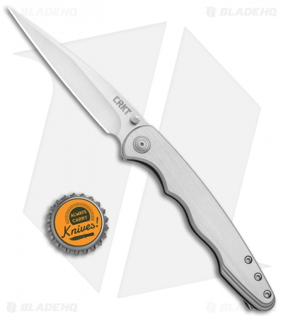 CRKT Lerch Flat Out OutBurst Assisted Knife Stainless Steel (3.57" Satin) 7016
