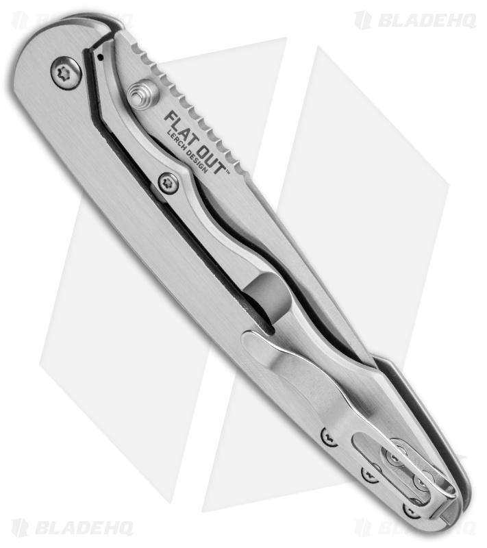 CRKT Lerch Flat Out OutBurst Assisted Knife Stainless Steel (3.57" Satin) 7016