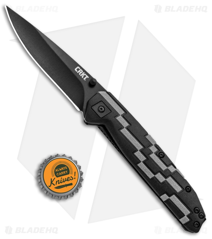CRKT Lerch Hyperspeed Outburst Assisted Knife Black (3.58" Black) 7020
