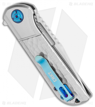 CRKT Mah Lanny Spring Assisted Liner Lock Knife Aluminum (3.2" Satin) 6525