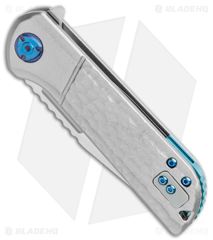CRKT Mah Lanny Spring Assisted Liner Lock Knife Aluminum (3.2" Satin) 6525