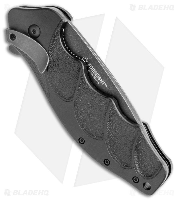 CRKT Onion Foresight Spring Assisted Knife GRN (3.5" Black) K221KKP