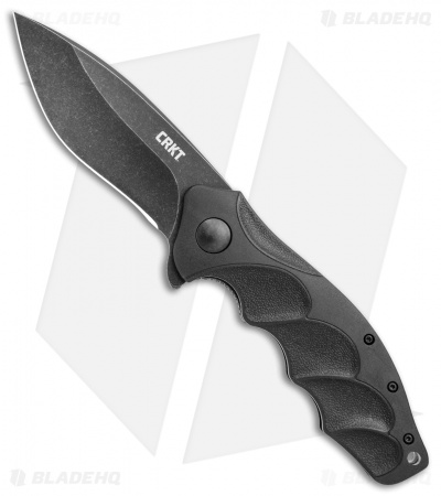 CRKT Onion Foresight Spring Assisted Knife GRN (3.5" Black) K221KKP