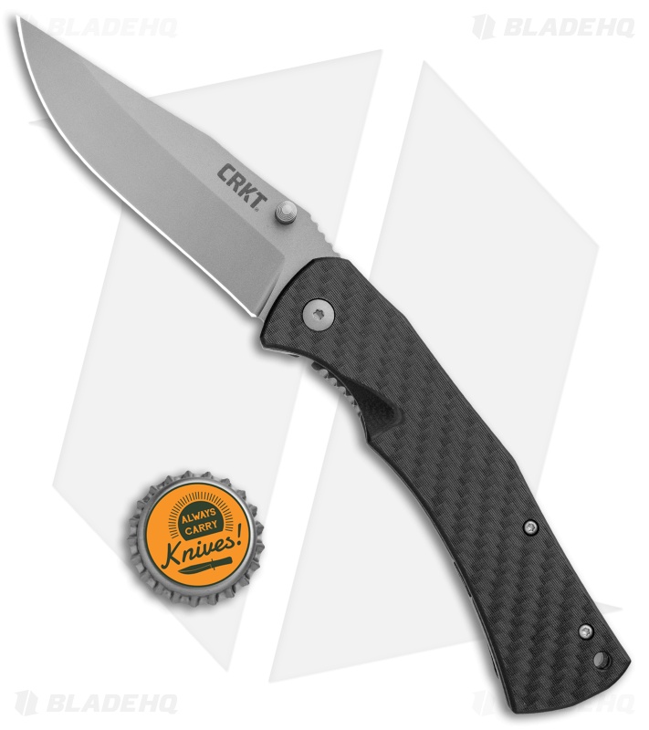 CRKT Xan Spring Assisted Knife Carbon Fiber/G-10 (3.66" Bead Blast) 2085