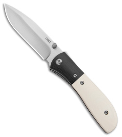 CRKT Carson M4-02M Liner Lock Knife w/ G-10 Bolster (3.25" Satin) 