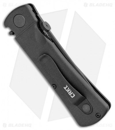 CRKT Folding Hissatsu Spring Assisted Knife (3.875" Black) 2903