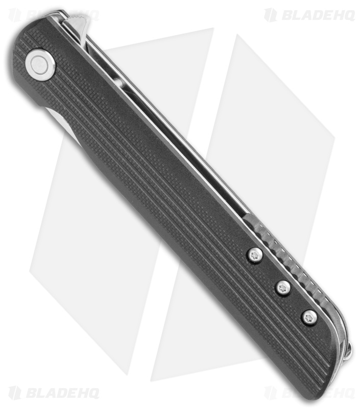 CRKT Large LCK + Spring Assisted Liner Lock Knife Black G-10 (3.6" Satin)  3810