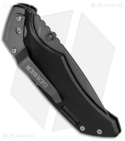 Gerber Contrast AO Spring Assisted Opening Knife (2.88" Gray Serr)