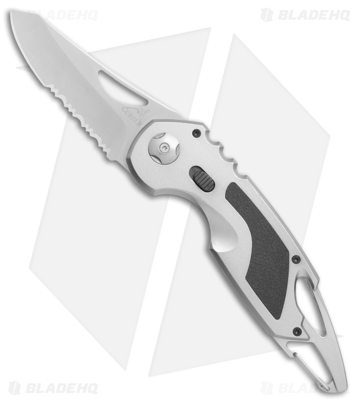 Gerber F.A.S.T. 3.0 Assisted Opening Knife Gray/Black Al (2.8" Satin Serr)