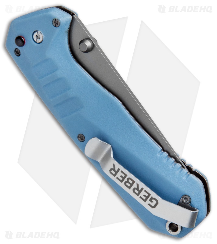 Gerber Haul A/O Spring Assisted Knife Blue GFN (3.1" Gray) 30-001397