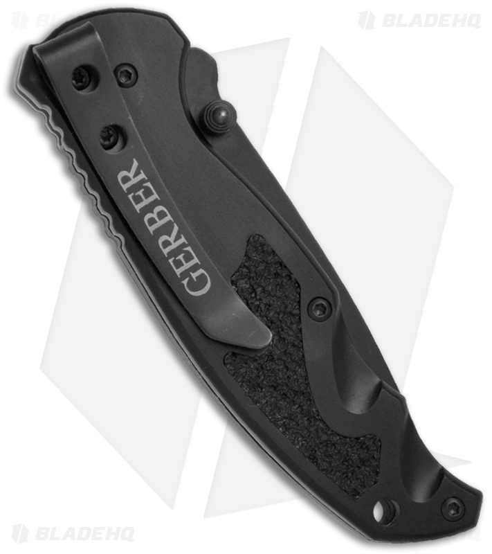 Gerber Answer F.A.S.T. SM Drop Point Spring Assisted Knife (2.75" Black) 0578
