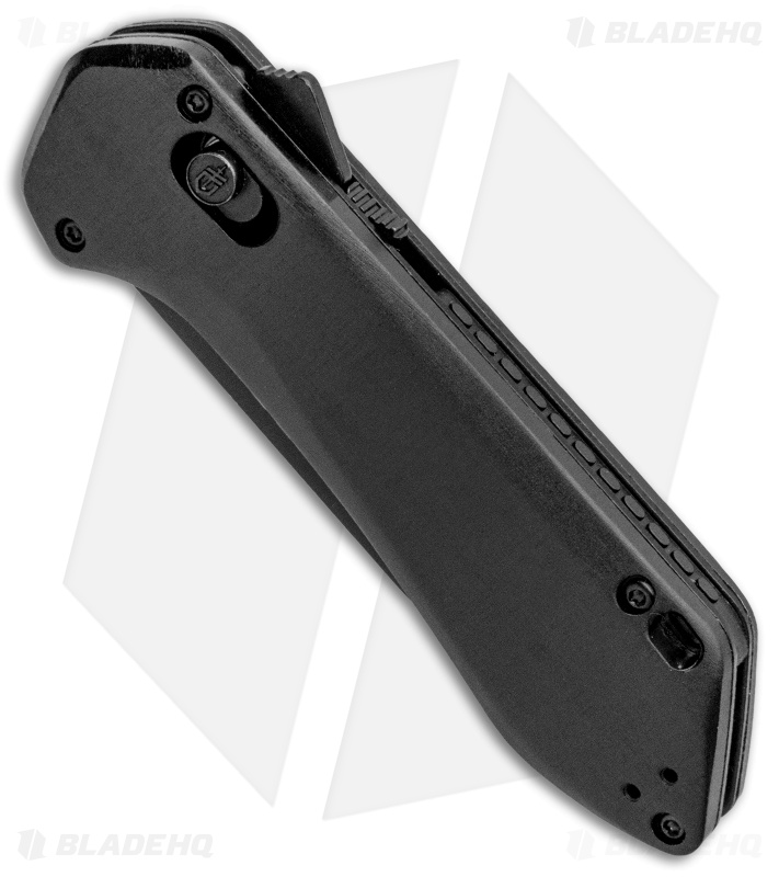 Gerber Highbrow Compact A/O Spring Assisted Knife Black (2.8" Onyx Serr) 