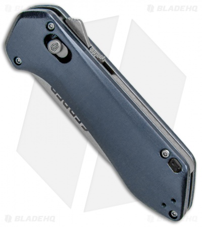 Gerber Highbrow Compact A/O Spring Assisted Knife Blue (2.8" Stonewash) 