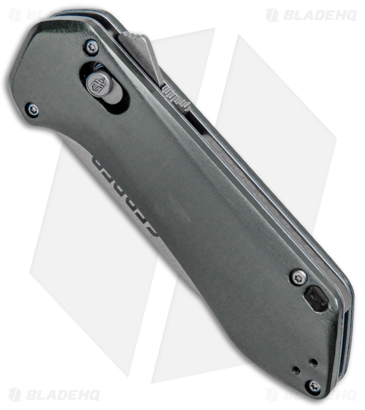 Gerber Highbrow Compact A/O Spring Assisted Knife Gray (2.8" Stonewash) 