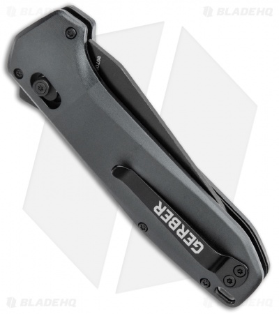 Gerber Highbrow Assisted Opening Knife Onyx Aluminum (3.3" Black) 30-001640