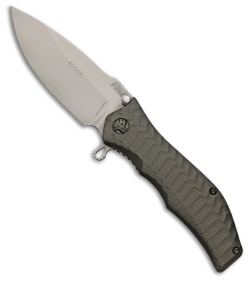 HTM Darrel Ralph Gun Hammer Torpedo Spring Assisted Knife Gray (3.5" SW)