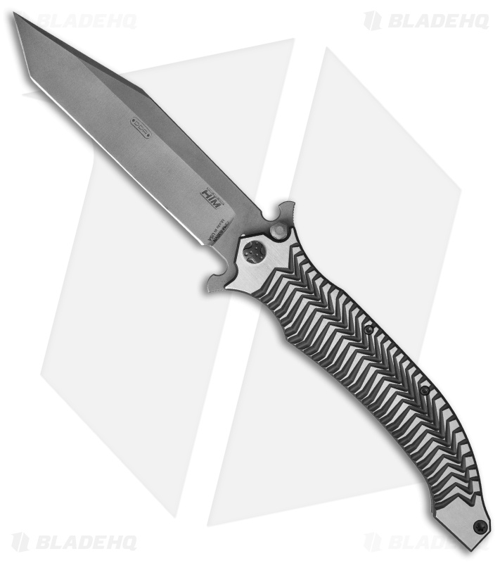 HTM Darrel Ralph AXD 5.5 Spring Assisted Knife Two-Tone Ti (5.5" Bead Blast)