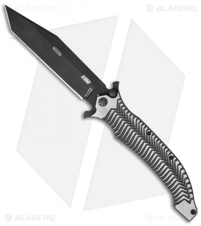 HTM Darrel Ralph AXD 5.5 Spring Assisted Knife Two-Tone Ti (5.5" Black)