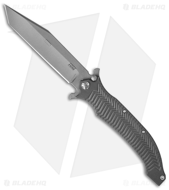 HTM Darrel Ralph AXD 5.5 Manual Folder Knife Bead Blast Ti (5.5