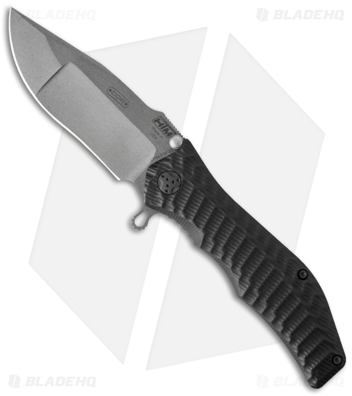 HTM Gun Hammer Bowie Spring Assisted Knife (3.5" BB Compound)