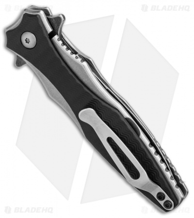 Kershaw Decimus A/O Frame Lock Knife Black GFN (3.25" Blackwash) 1559