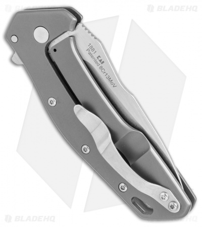 Kershaw Eris Assisted Opening Knife Gray (3" Stonewash) 1881