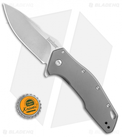 Kershaw Eris Assisted Opening Knife Gray (3" Stonewash) 1881