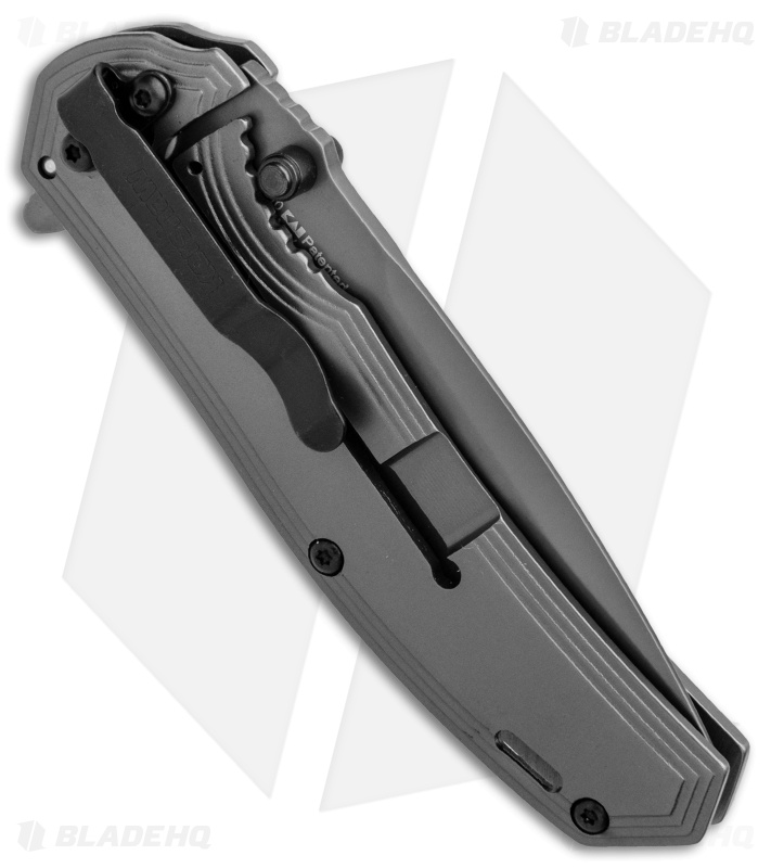 Kershaw Fringe A/O Frame Lock Knife Gray SS/Carbon Fiber (3" Gray) 8310