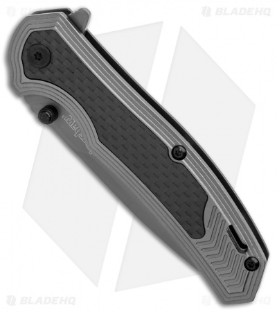 Kershaw Fringe A/O Frame Lock Knife Gray SS/Carbon Fiber (3" Gray) 8310