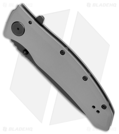 Kershaw Grid Assisted Opening Flipper Knife (3.75" Black) 2200