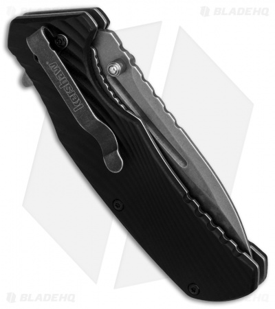 Kershaw Huddle Assisted Opening Knife Black GFN (3.25" Stonewash ) 1326