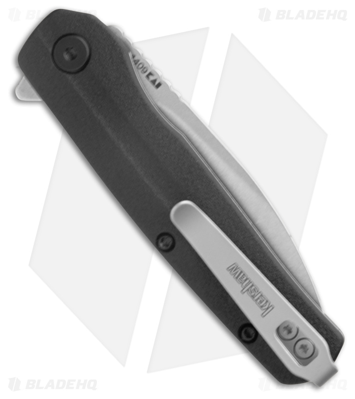 Kershaw Korra Assisted Opening Knife Black Polymer (2.9" Stonewash) 1409