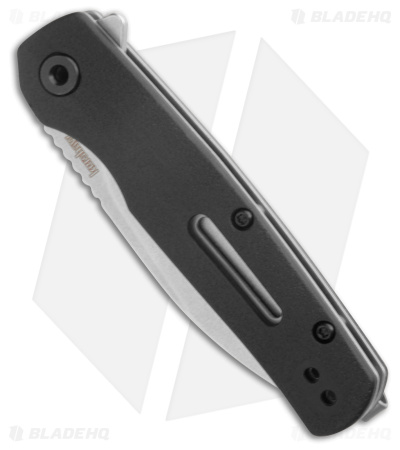 Kershaw Korra Assisted Opening Knife Black Polymer (2.9" Stonewash) 1409