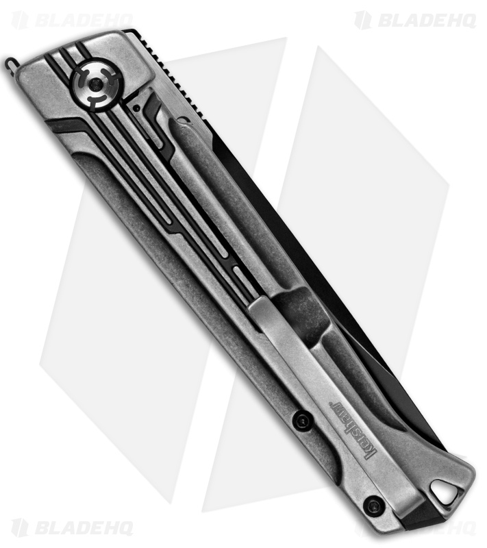 チンバウ  CONTEMPORANEA Kershaw Noventa Frame Lock Knife SS (Two-Tone) - Blade HQ