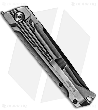 Kershaw Noventa Frame Lock Knife Stainless Steel (3.3" Black/Satin Two-Tone)