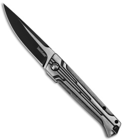 Kershaw Noventa Frame Lock Knife Stainless Steel (3.3" Black/Satin Two-Tone)