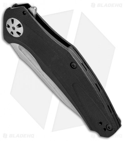 Kershaw Natrix Assisted Opening Sub-Frame Lock Knife Black G-10 (3.25" SW) 7007