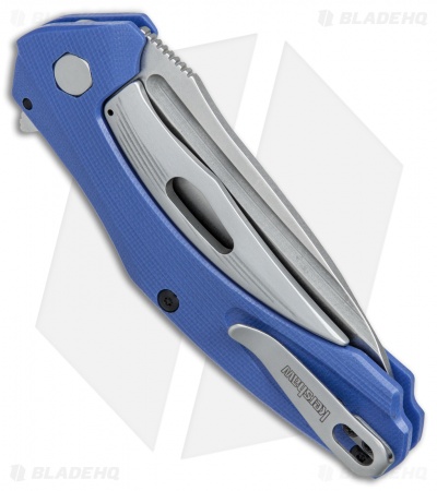 Kershaw Natrix A/O Sub-Frame Lock Knife Blue G-10 (3.25" Stonewash) 7007BLU