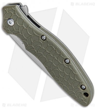 Kershaw Oso Sweet Assisted Opening Knife OD Green (3" Stonewash) 1830ODSW