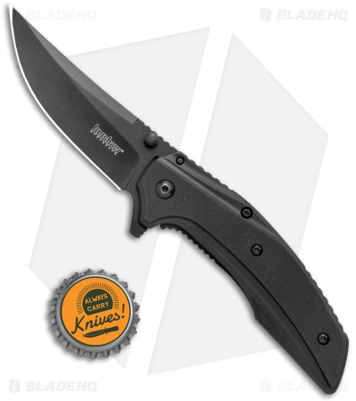 Kershaw Outright A/O Frame Lock Knife Black G-10/Steel (3" Black) 8320