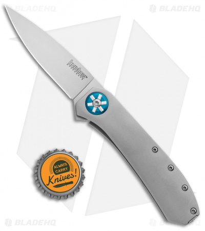 Kershaw Rexford Amplitude Frame Lock Knife Stainless Steel (3.12" Bead Blast)