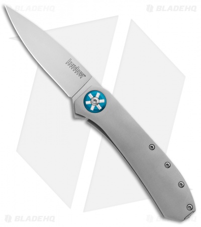 Kershaw Rexford Amplitude Frame Lock Knife Stainless Steel (3.12" Bead Blast)