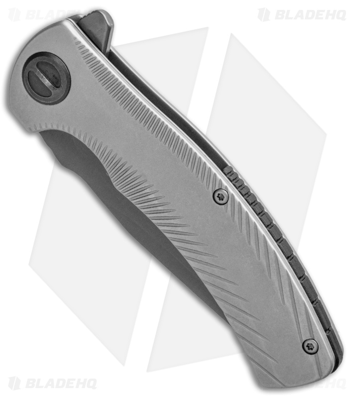 Kershaw Seguin Assisted Opening Frame Lock Knife Gray (3.1" Gray) 3490