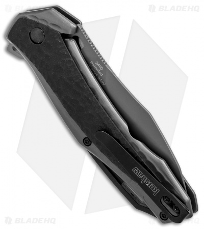 Kershaw Vedder Assisted Opening Knife Black G-10 Overlays (3.25" Gray) 2460