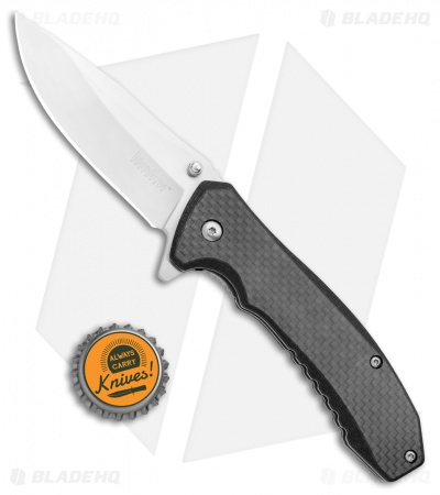 Kershaw Wire Spring Assisted Liner Lock Knife Carbon Fiber/G10 (3.25" Satin)