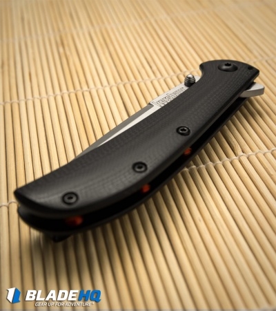 Kershaw Al Mar AM-3 Assisted Opening Knife Black G-10 (3" Satin)