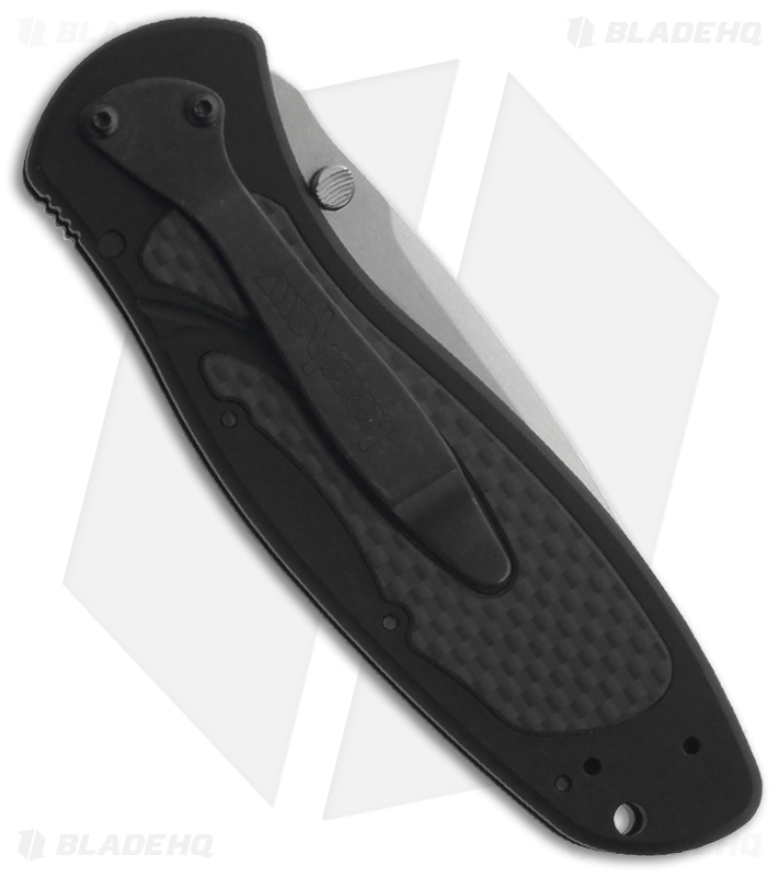 Kershaw Blur Assisted Opening Knife Carbon Fiber (3.375" Stonewash) 1670CF154