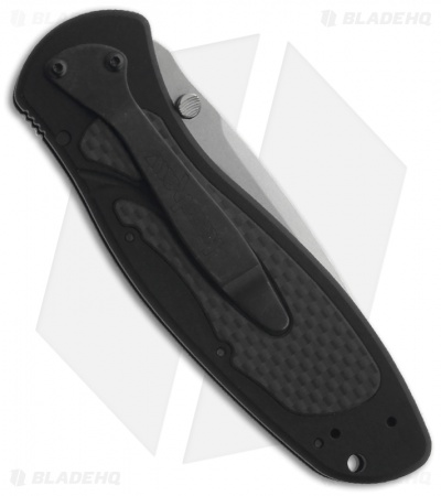 Kershaw Blur Assisted Opening Knife Carbon Fiber (3.375" Stonewash) 1670CF154