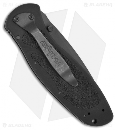 Kershaw Blur Assisted Opening Knife Black (3.375" Black Serr) 1670BLKST