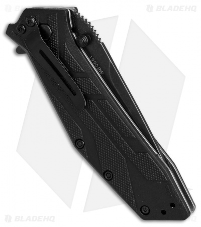 Kershaw Brawler Assisted Opening Knife (3.25" BlackWash) 1990BW
